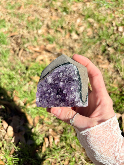 Gemy Purple Amethyst Towers