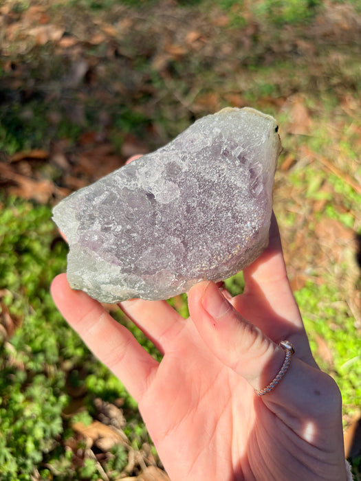 Sugary Purple/Pink Amethysts on Stands