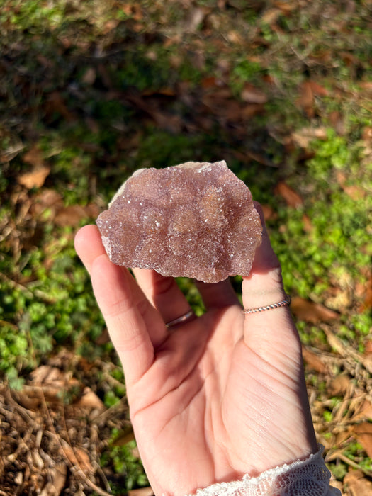 Sugary Purple/Pink Amethysts on Stands