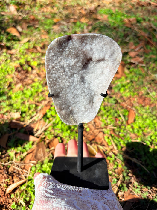 Sugary White/Gray Amethyst