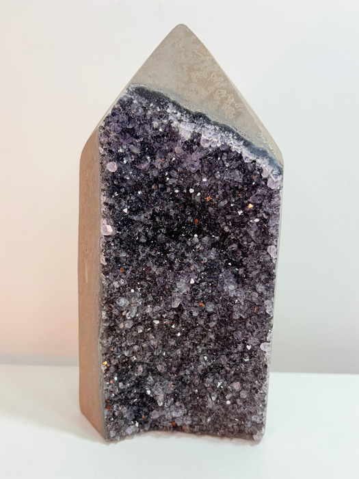 Gemy Purple Amethyst Tower