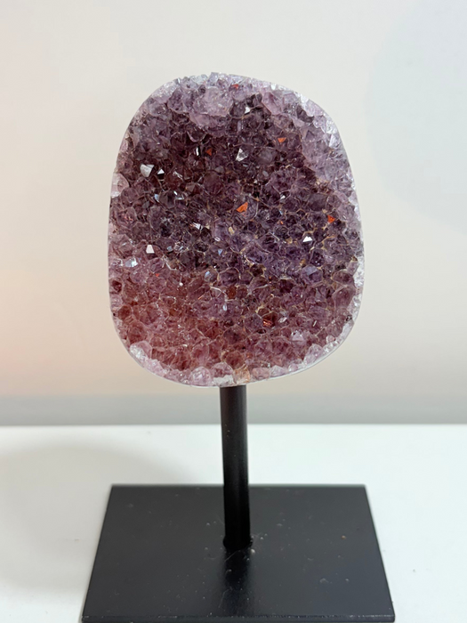 Gemy 2 Toned (Pink/Purple) Amethyst on Stand