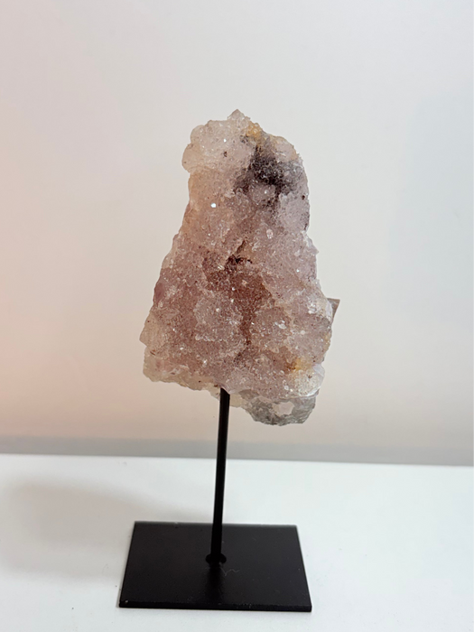 Sugary Purple Amethyst on Stand