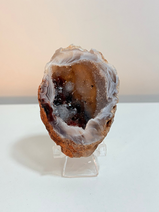 Druzy Natural Agate Geode