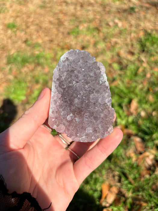 Gemy Purple Amethyst Cut Bases