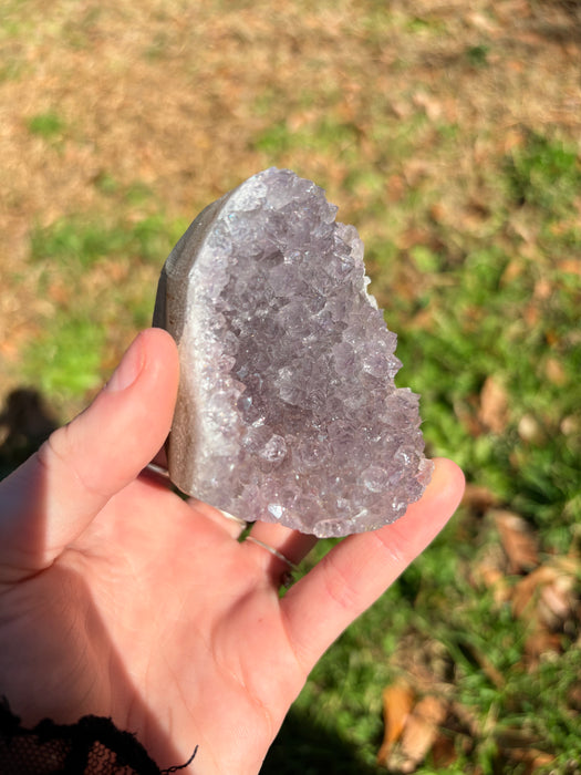 Gemy Purple Amethyst Cut Bases