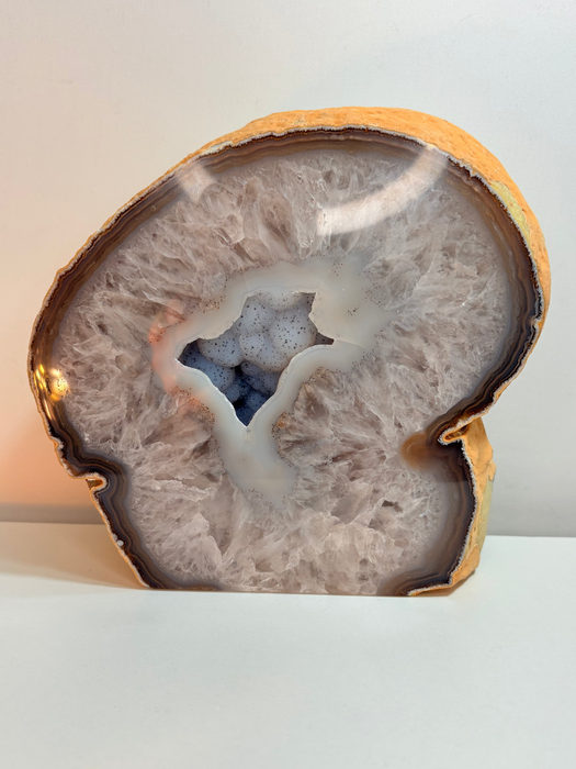 Huge Druzy Agate Geode