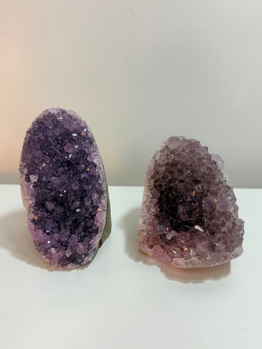 Gemy Purple Amethyst Cut Bases