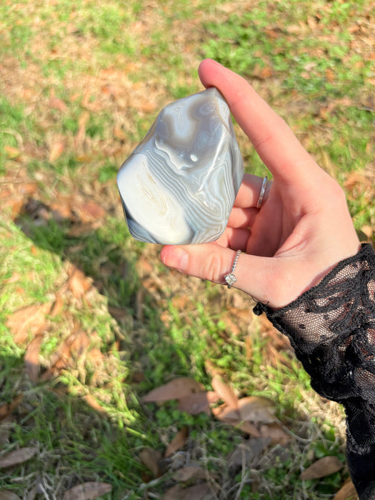 Stunning Orca Agate Flames