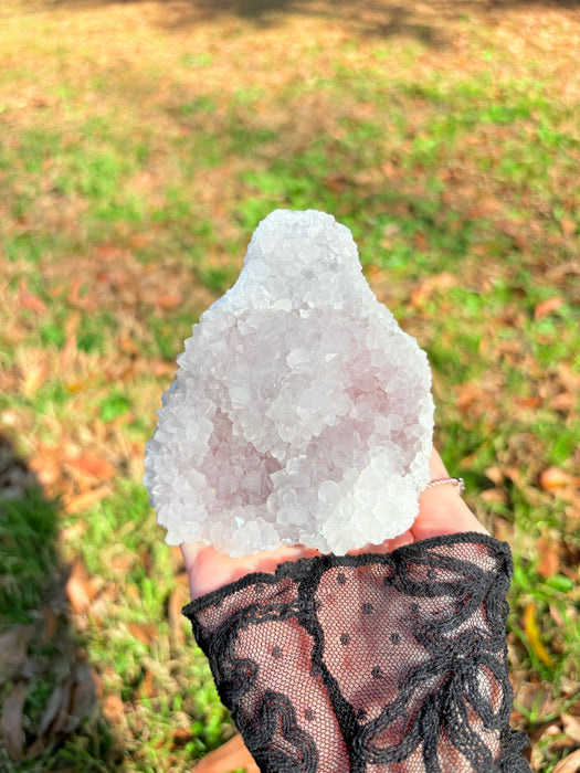 Gemy Pink, Blue, & Purple Chalcedony Cut base