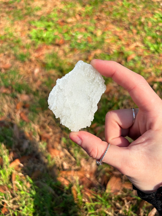 Small Sugary Apophyllite Clusters