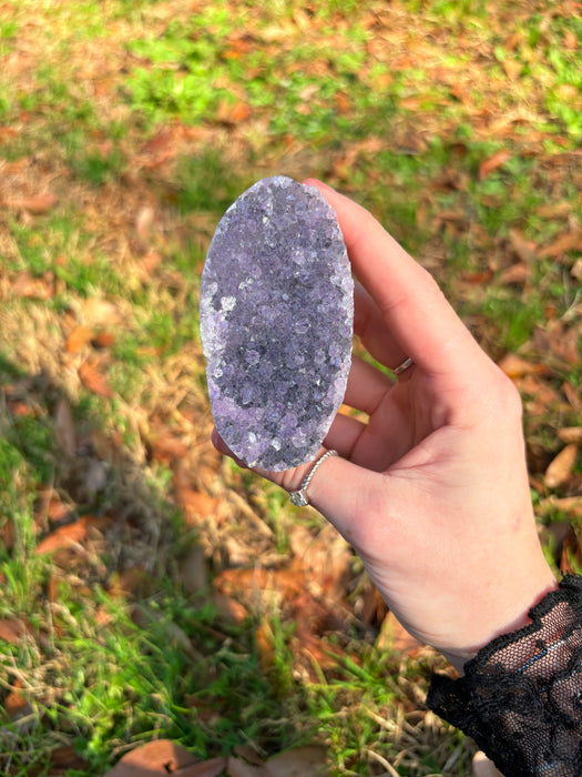 Gemy Purple Amethyst Cut Bases