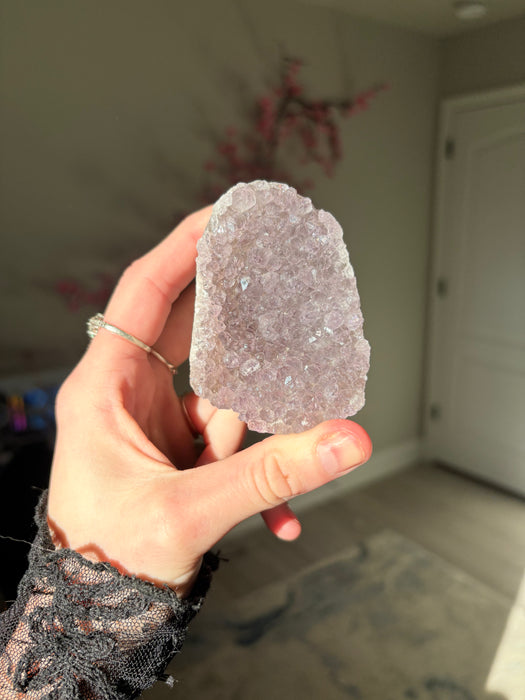 Gemy Purple Amethyst Cut Bases