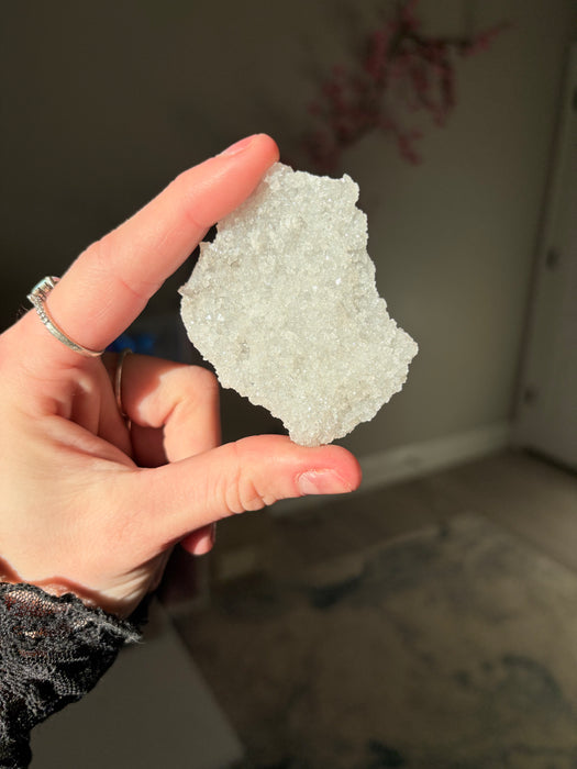 Small Sugary Apophyllite Clusters