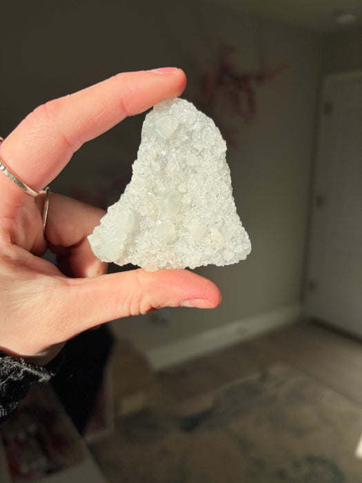 Small Sugary Apophyllite Clusters