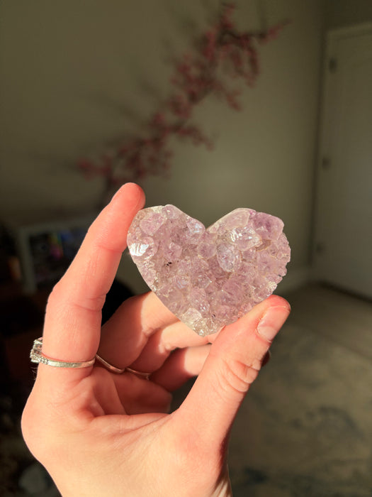 Gemy Amethyst Hearts