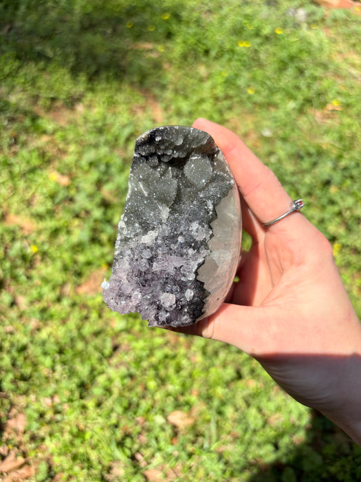 Gemy & Sugary 2 Toned (Green/Purple) Amethyst Cut base