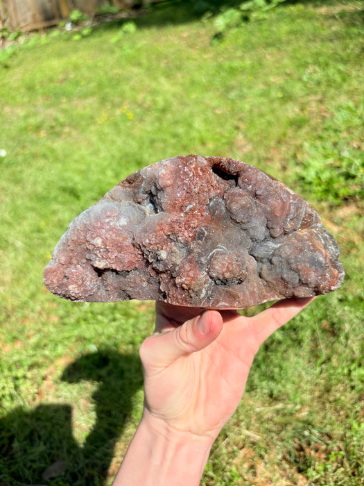 Large Dreamy Red Sugar Agate