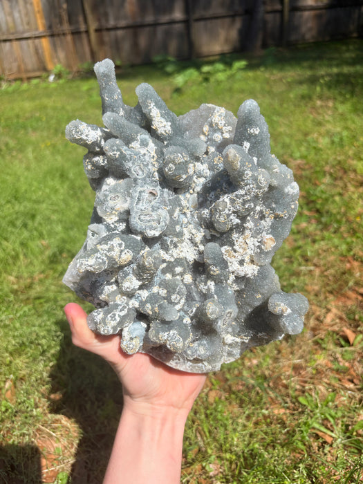 Large Sugary Raw Zeolite Statement Piece