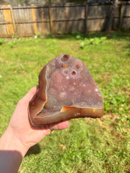 Raw Sugary Agate Freeform
