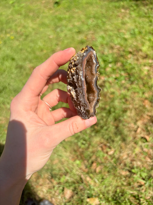 Gorgeous Raw Sugar Agate Geode