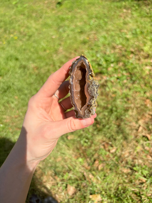 Gorgeous Raw Sugar Agate Geode