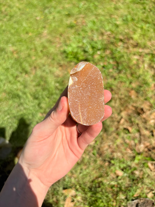 Raw Orange Sugary Agate Freeform