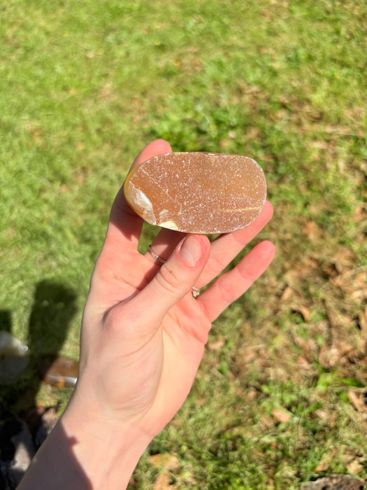 Raw Orange Sugary Agate Freeform