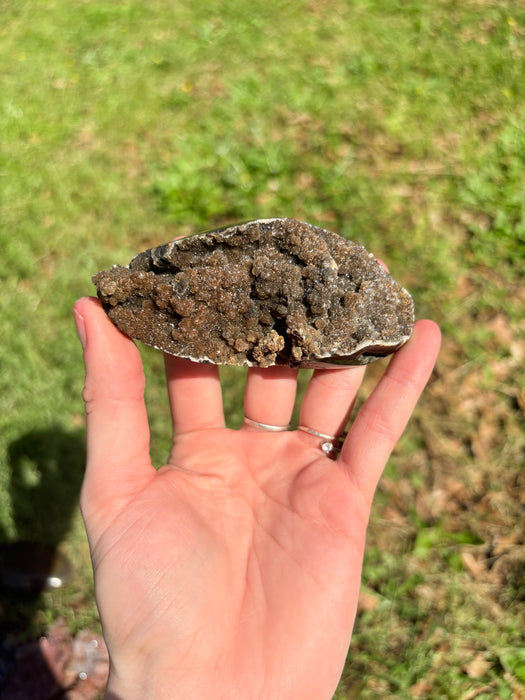 Stunning Raw Brown Sugary Agate