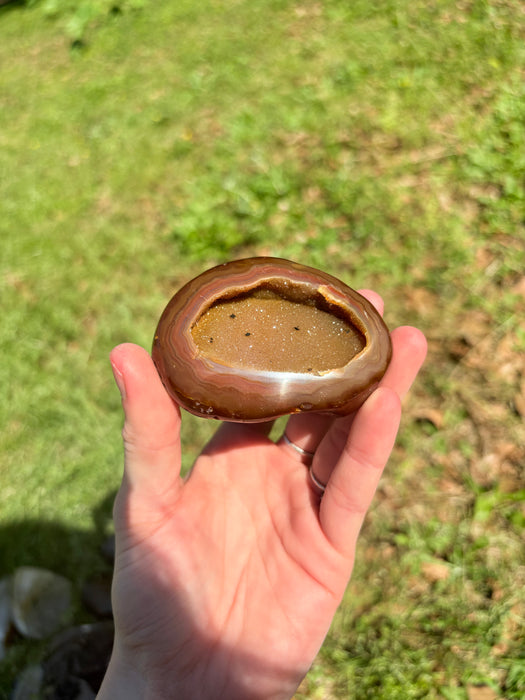 Raw Orange Sugary Agate Freeform
