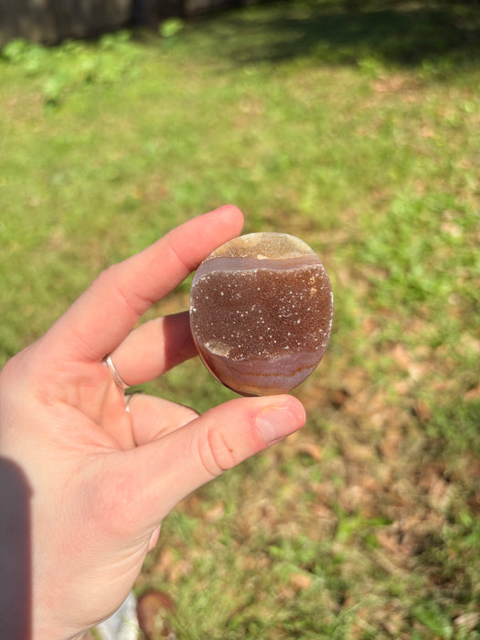 Small Raw Orange Sugary Agate Freeform