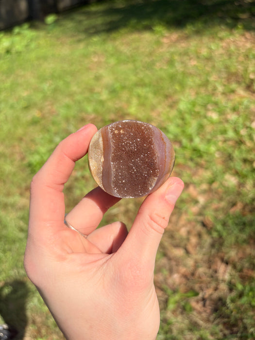 Small Raw Orange Sugary Agate Freeform