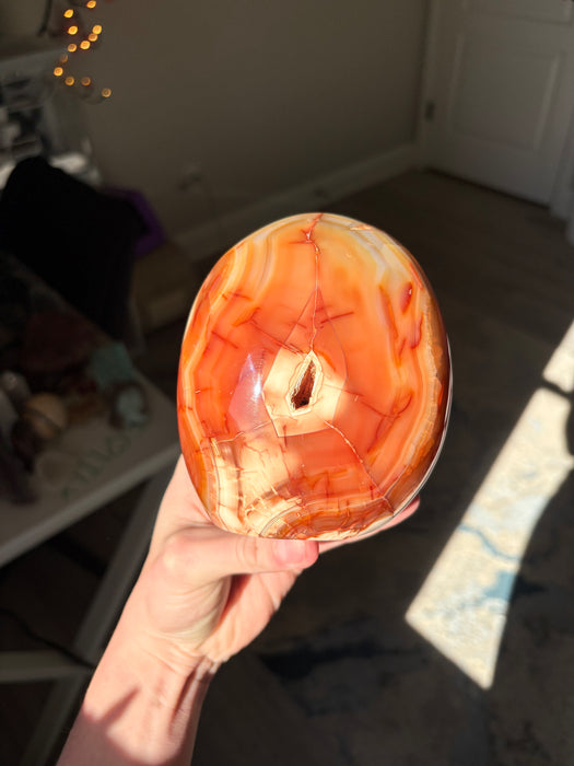 Dreamy Carnelian & Orca Agate Freeform