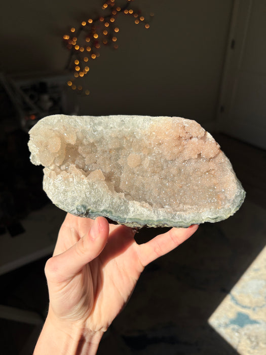 Sugary Raw Pink/Orange Amethyst