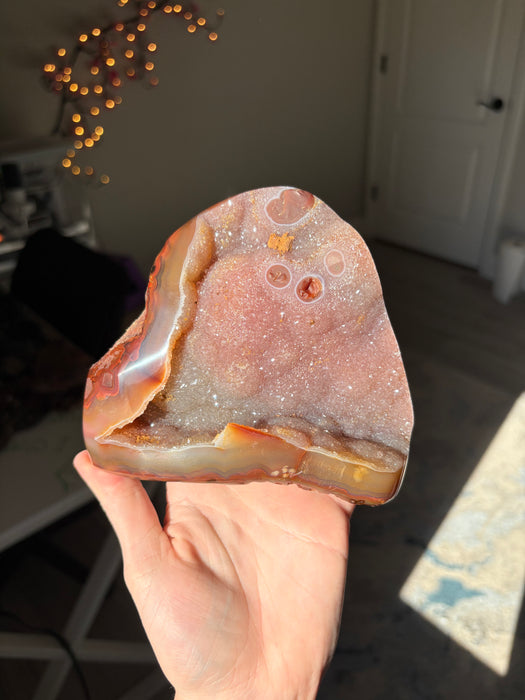Raw Sugary Agate Freeform