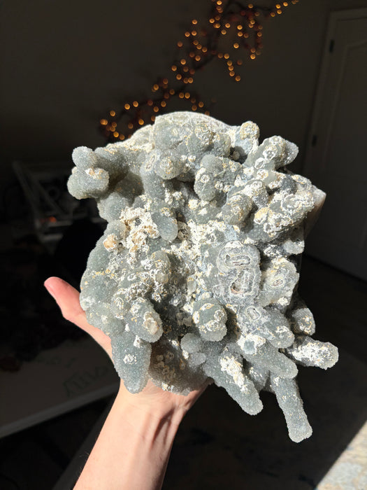Large Sugary Raw Zeolite Statement Piece