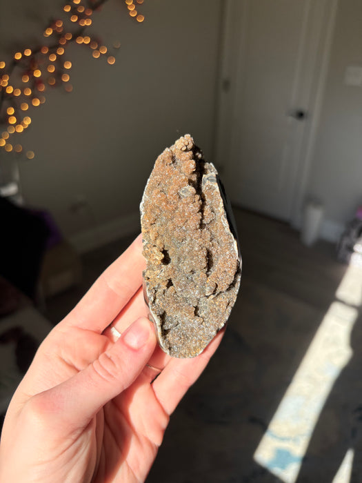 Stunning Raw Brown Sugary Agate