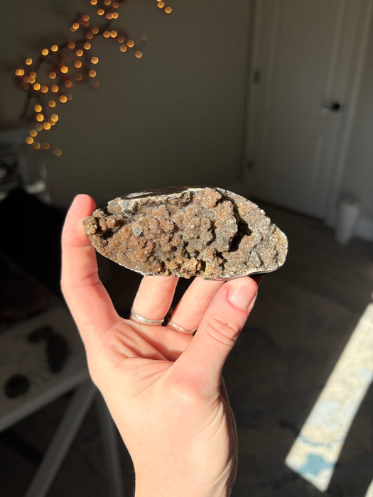 Stunning Raw Brown Sugary Agate