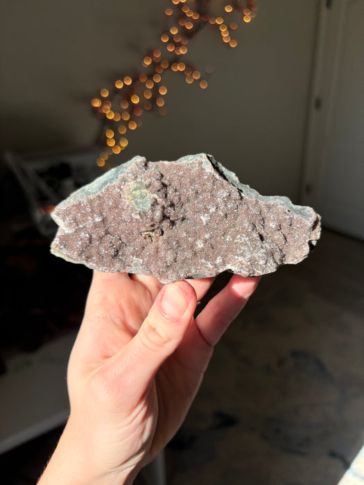 Sugary Raw deep Purple Amethyst