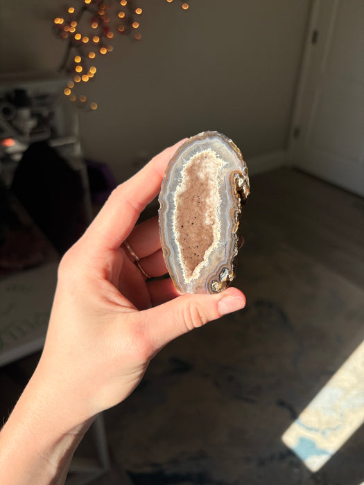 Gorgeous Raw Sugar Agate Geode
