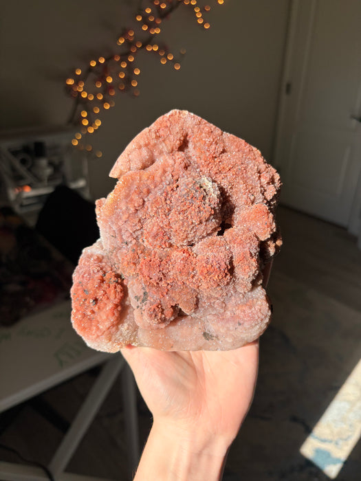 Large Dreamy Red Sugar Agate