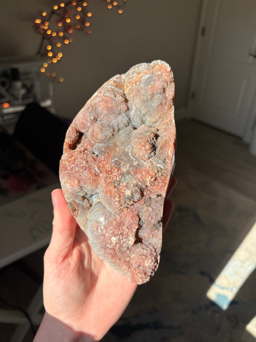 Large Dreamy Red Sugar Agate