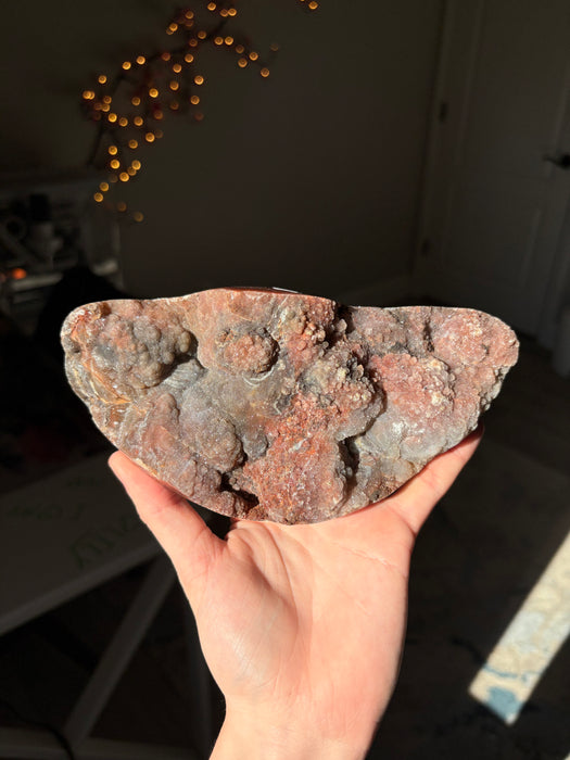 Large Dreamy Red Sugar Agate