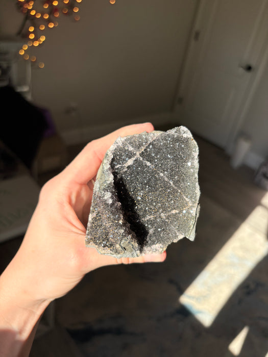 Black Sugary Amethyst Cut bases