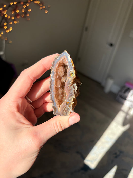 Gorgeous Raw Sugar Agate Geode