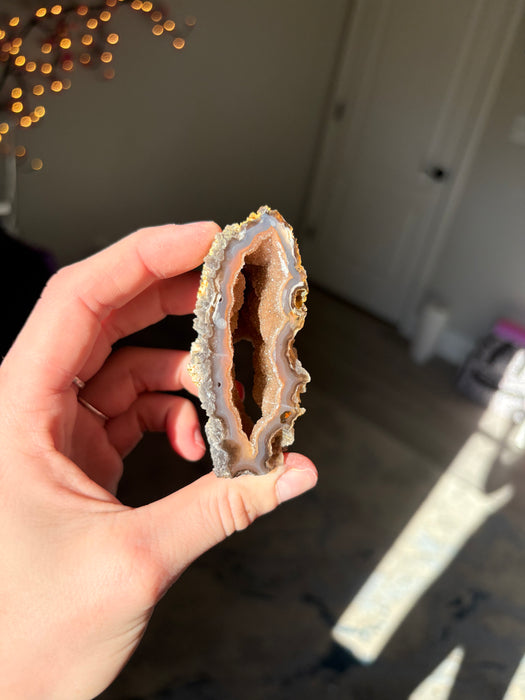 Gorgeous Raw Sugar Agate Geode