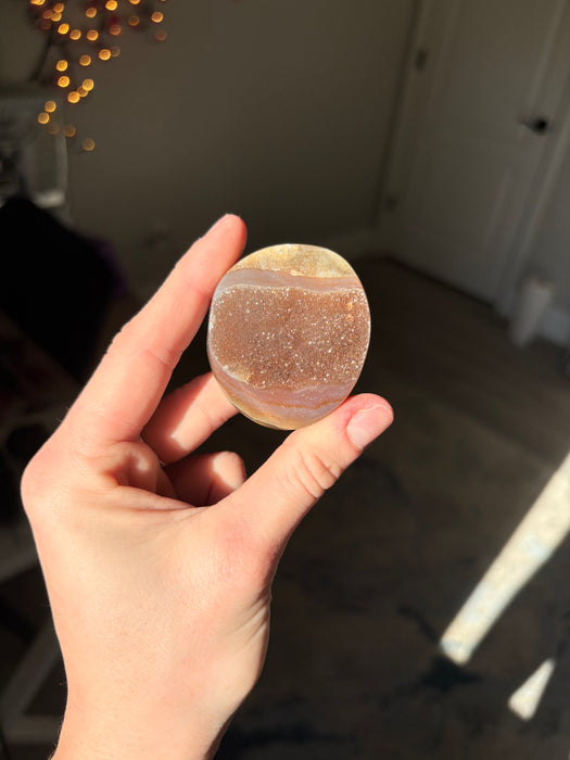 Small Raw Orange Sugary Agate Freeform