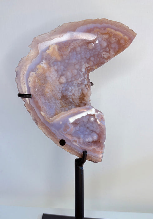 Half Moon Purple Sugar Agate