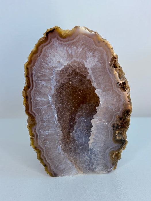 Gorgeous Raw Sugary Agate Geode