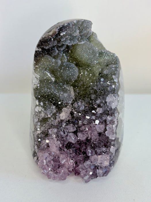 Gemy & Sugary 2 Toned (Green/Purple) Amethyst Cut base